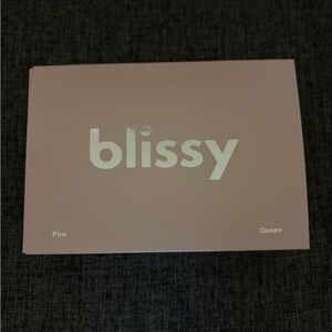 Blissy Pink Pillowcase and Sleep Mask